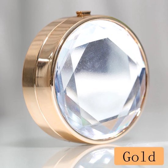 Diamond lens case<br> <span>Gold</span>