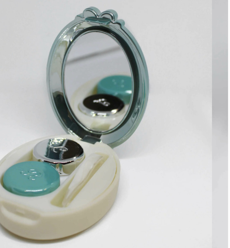 Princess lens case blue