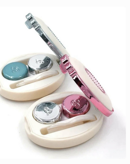Princess lens case pink